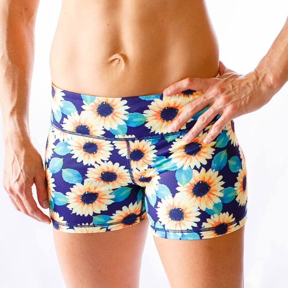 Born Primitive Pants - Born Primitive Sunflower Double Take Booty Shorts